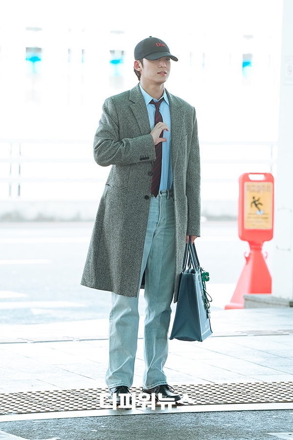 세븐틴 민규, 인천국제공항 출국