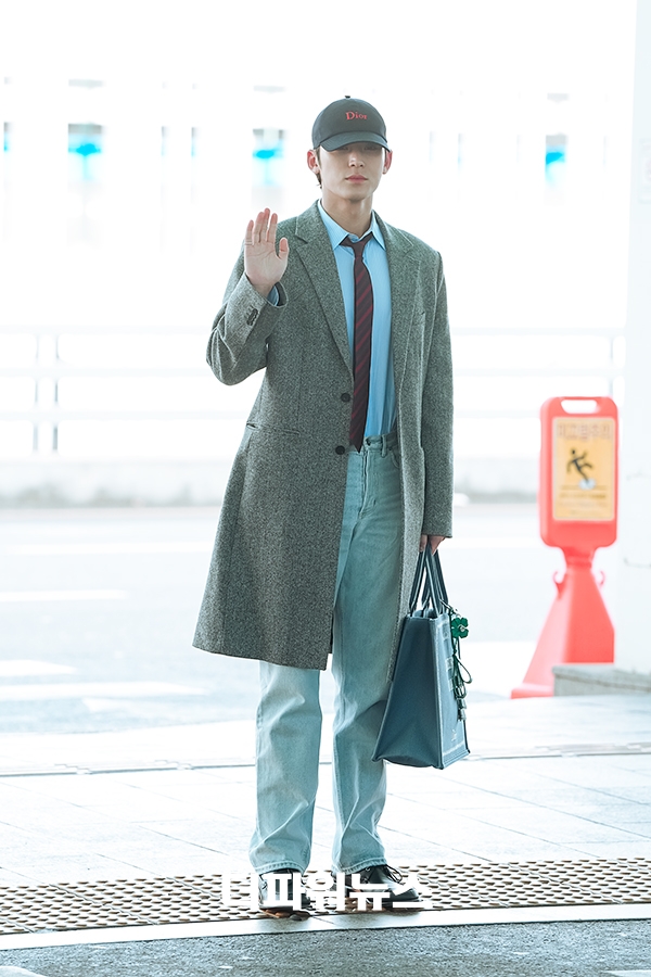 세븐틴 민규, 인천국제공항 출국