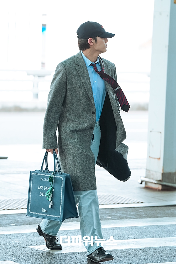 세븐틴 민규, 인천국제공항 출국