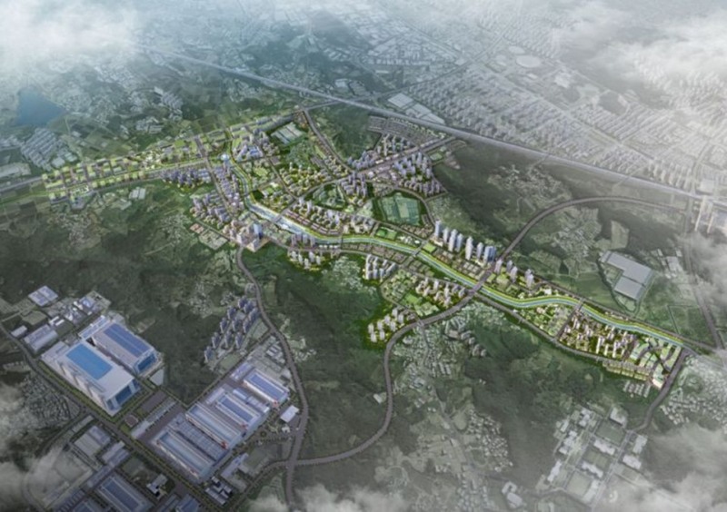아산탕정2 도시개발사업 조감도