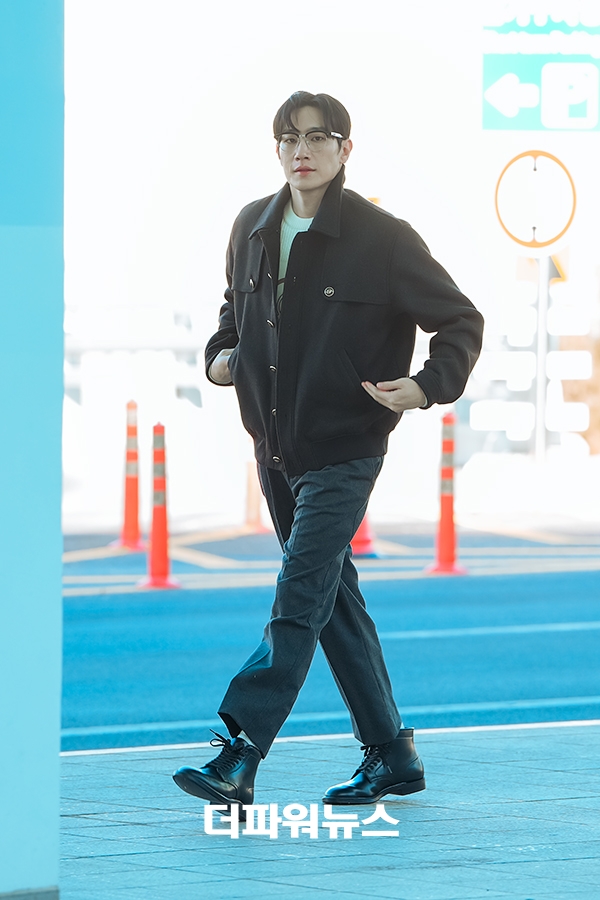 노상현, 인천국제공항 출국