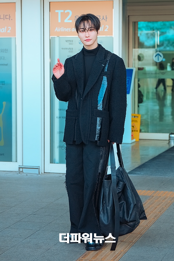 에이티즈 성화, 인천국제공항 출국
