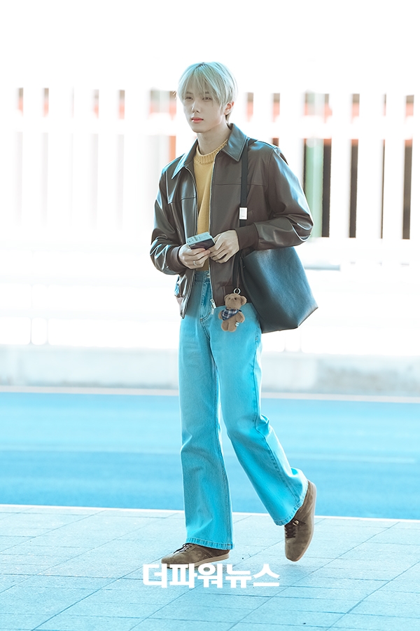 엔시티드림 지성, 인천국제공항 출국