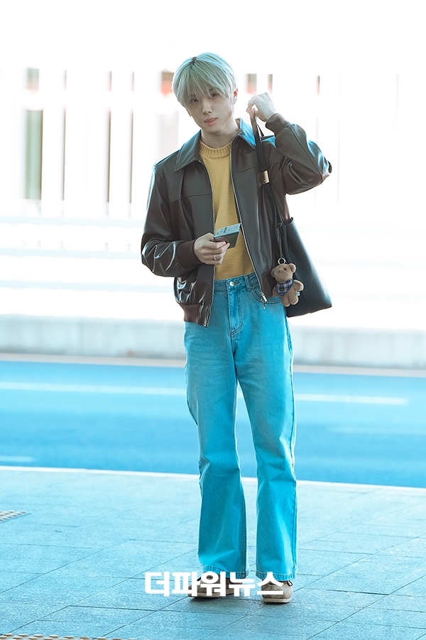 엔시티드림 지성, 인천국제공항 출국