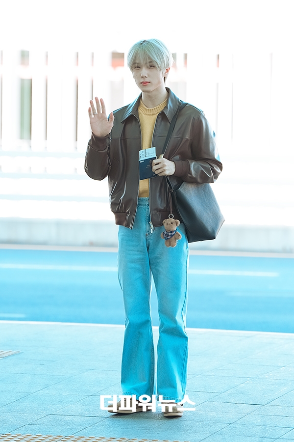 엔시티드림 지성, 인천국제공항 출국