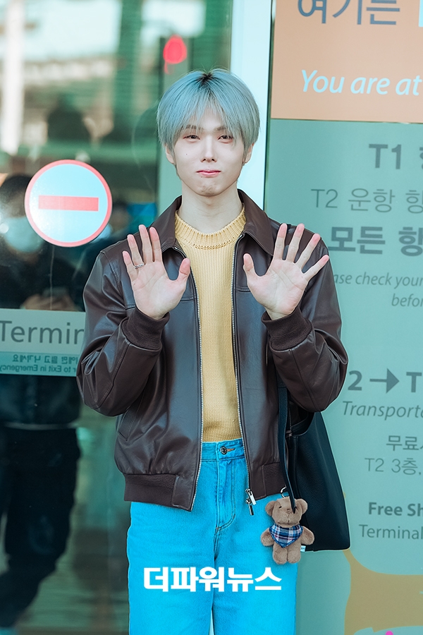 엔시티드림 지성, 인천국제공항 출국