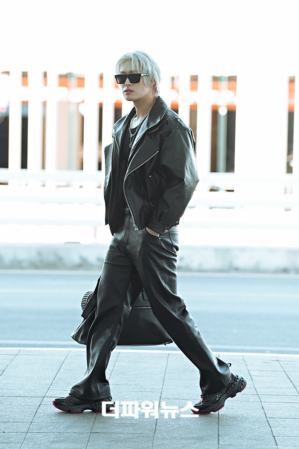 에이티즈 민기, 인천국제공항 출국