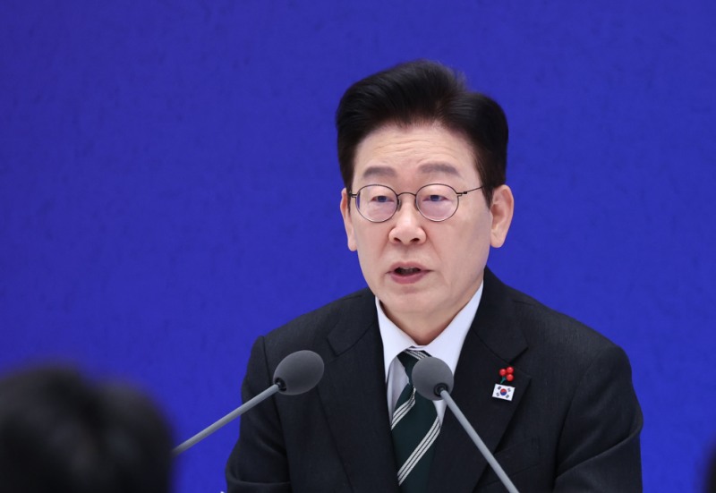 이재명 대통령, 신년기자회견(사진=연합뉴스)