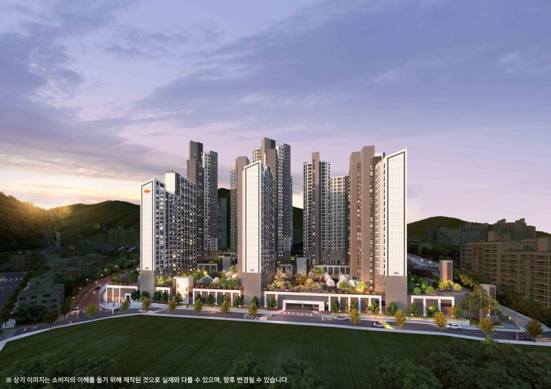 e편한세상 센텀 하이베뉴 투시도.