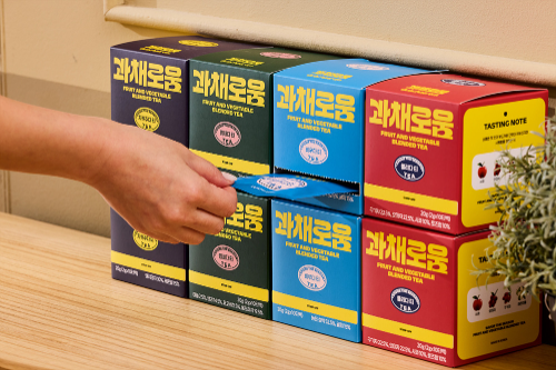 휴롬, 채소 과일 혼합 건강차 '과채로움 티' 신제품 출시