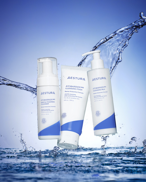 에스트라, 저자극 클렌저 신제품 '아토베리어365 클렌징 밀크' 출시