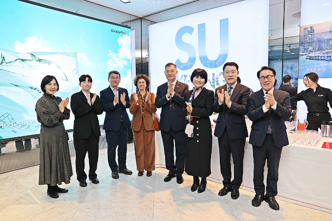 지난 2025년 11월 부산광역시 수영구청이 이탈리아 밀라노에 팝업 홍보관을 설치해 홍보를 진행했다. 사진=수영구청