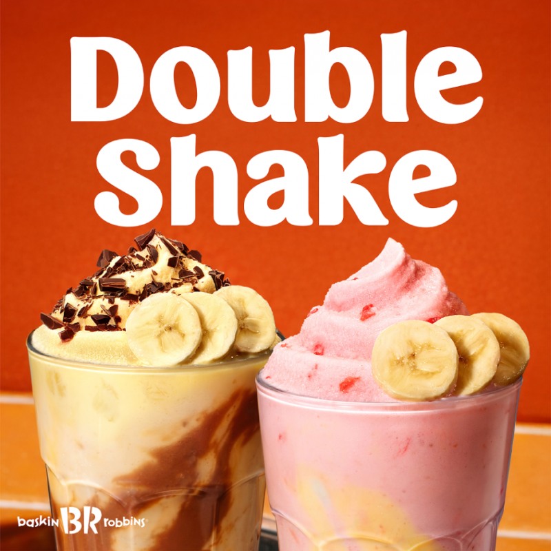 배스킨라빈스, 진한 맛 '더블 쉐이크' 출시