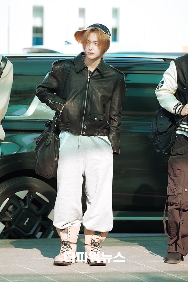 라이즈 원빈, 인천국제공항 출국