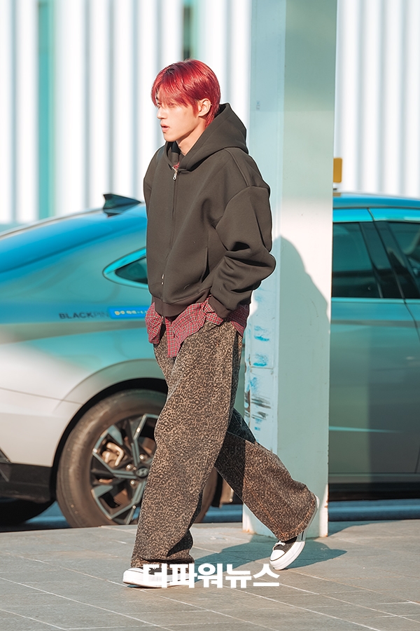 에이티즈 우영, 인천국제공항 출국