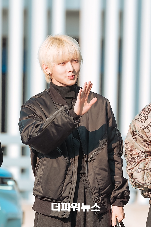 에이티즈 여상, 인천국제공항 출국