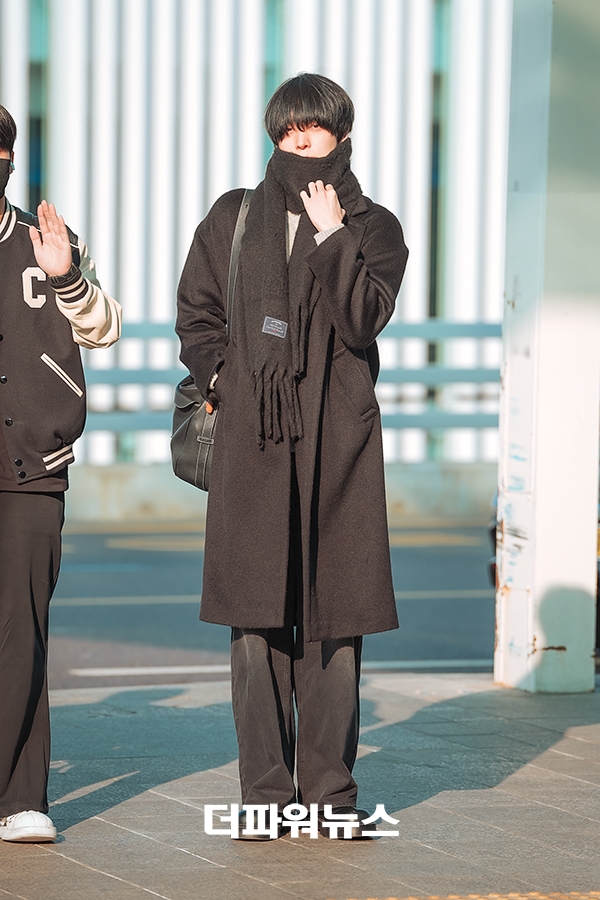 에이티즈 윤호, 인천국제공항 출국