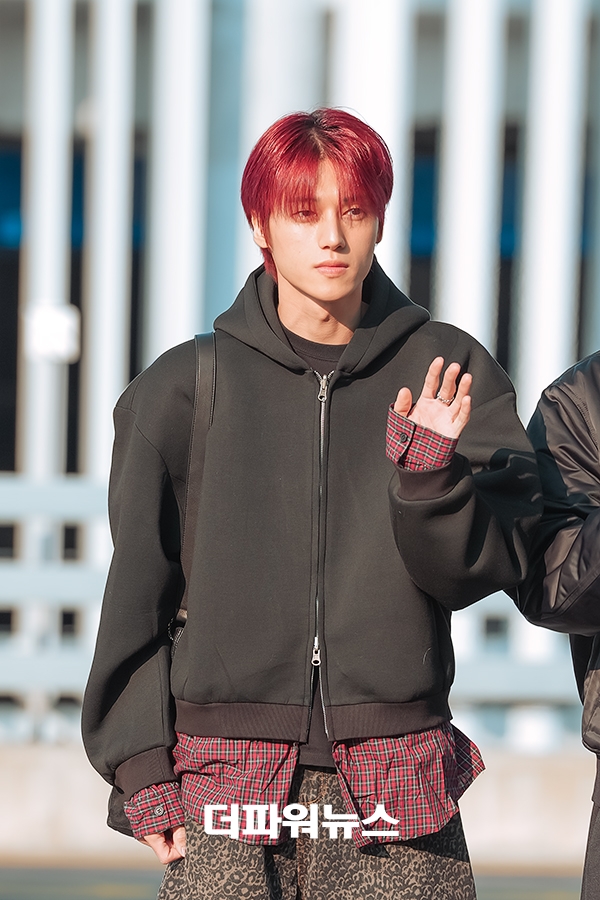 에이티즈 우영, 인천국제공항 출국