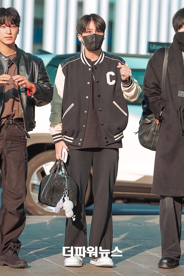 에이티즈 종호, 인천국제공항 출국