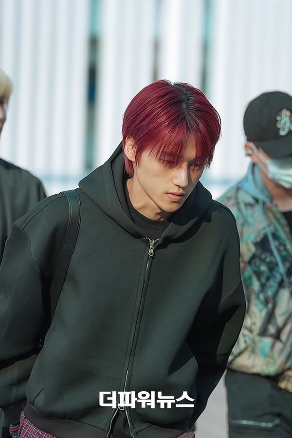 에이티즈 우영, 인천국제공항 출국