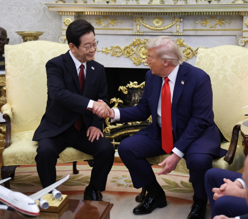 한미정상회담(사진=연합뉴스)