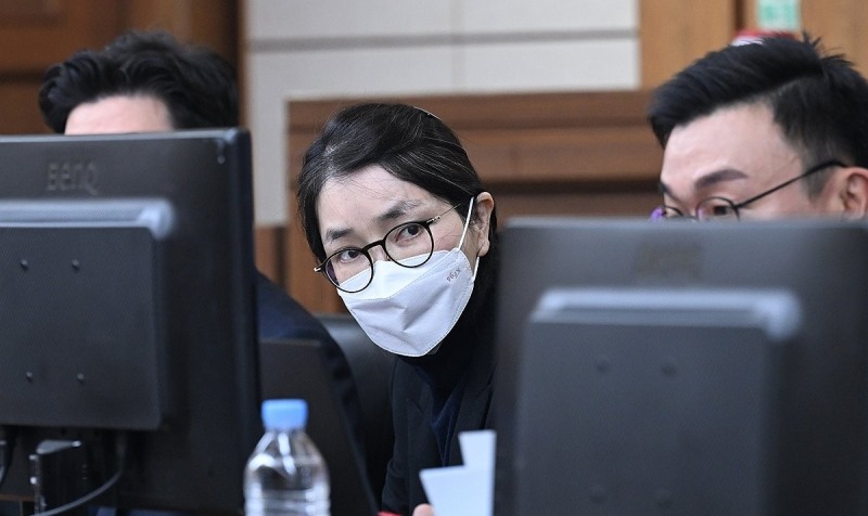 결심 공판 출석한 김건희(사진=연합뉴스)