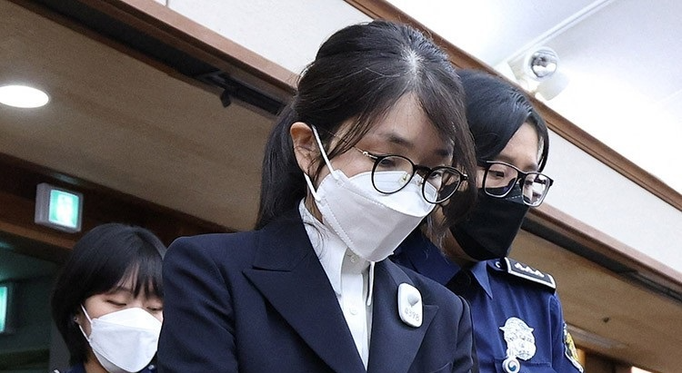 법정 출석한 김건희(사진=연합뉴스)