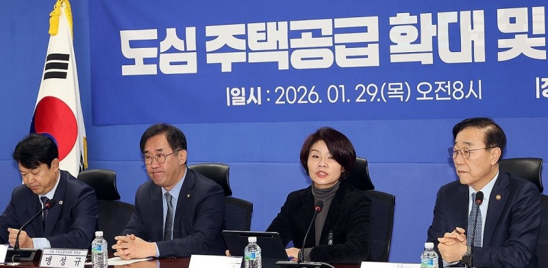 도심 주택공급 확대 및 신속화 방안 관련 당정 협의(사진=연합뉴스)