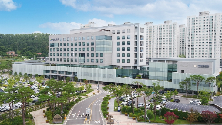 예산군 청사 전경