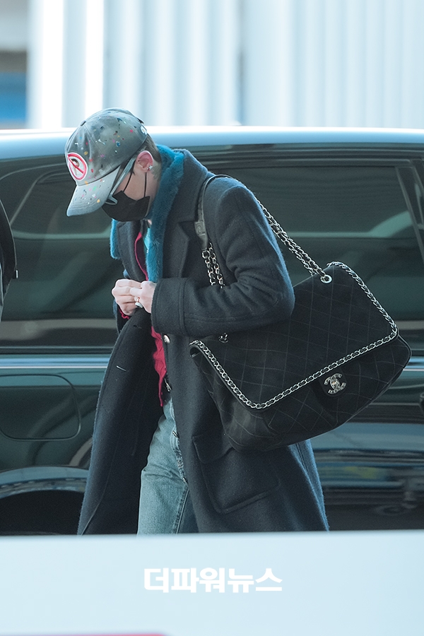 지드래곤, 인천국제공항 출국
