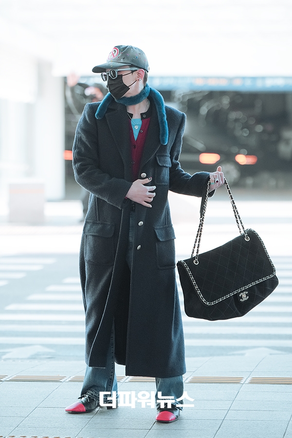 지드래곤, 인천국제공항 출국