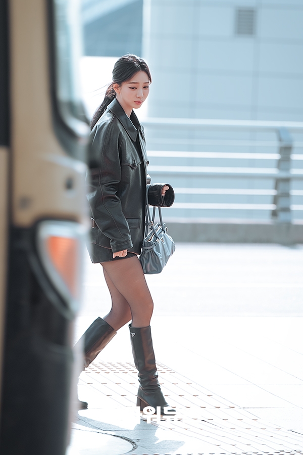 에스파 카리나, 인천국제공항 출국