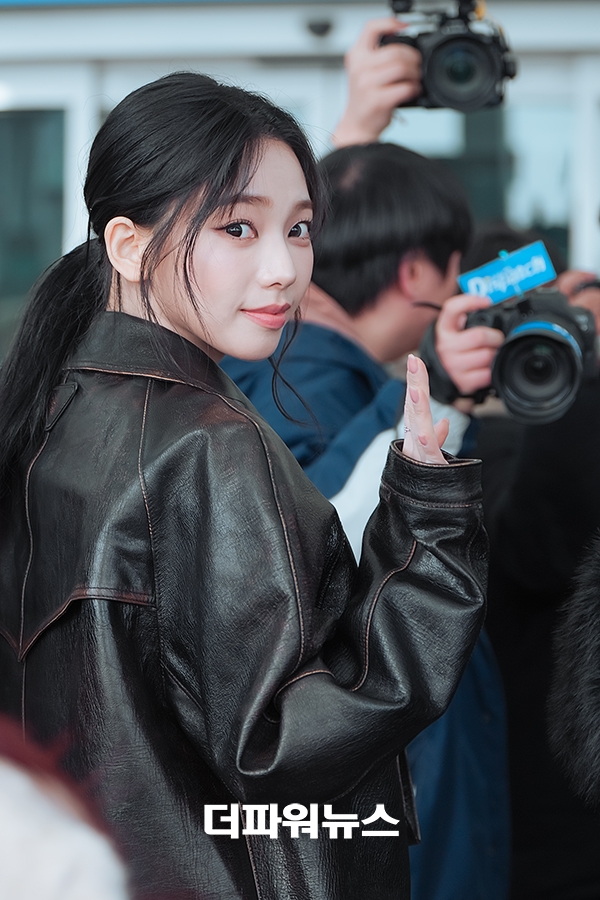 에스파 카리나, 인천국제공항 출국