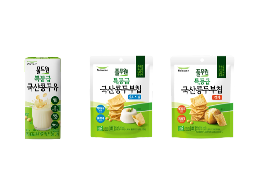 풀무원, 고급 국산콩 활용 두유 및 두부칩 신규 출시