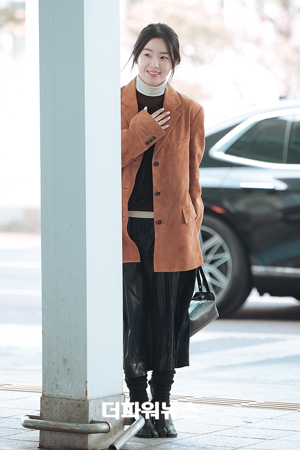 레드벨벳 아이린, 인천국제공항 출국