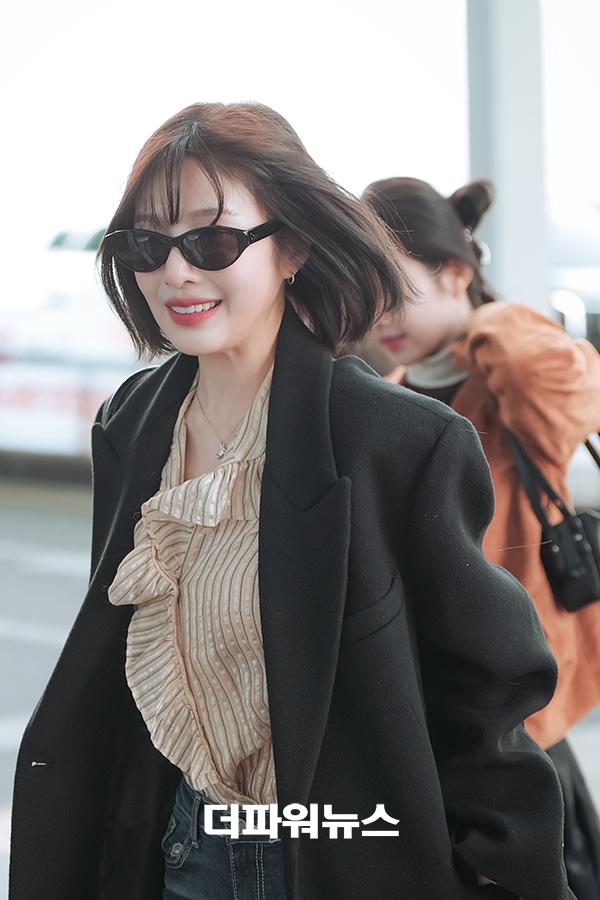 레드벨벳 조이, 인천국제공항 출국