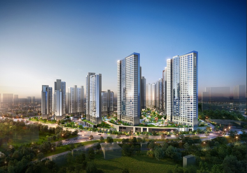 구리역 하이니티 리버파크 투시도.(사진=DL이앤씨)