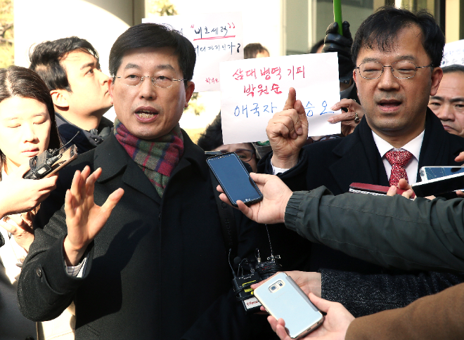 박원순 아들 병역비리 의혹 제기 양승오 박사.(사진=연합뉴스)