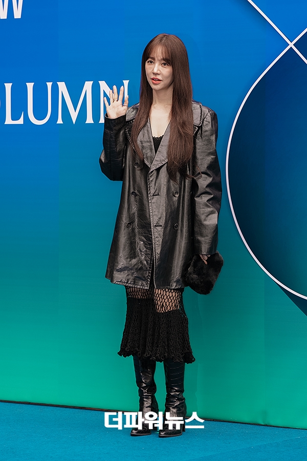 윤은혜, '2026 F/W 서울패션위크' 줄라이칼럼 컬렉션