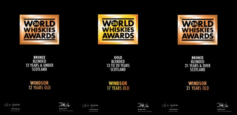 윈저 위스키, '월드 위스키 어워즈'서 전 라인업 수상