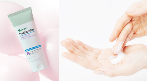 유한킴벌리 그린핑거 판테딘 튼살 크림 출시