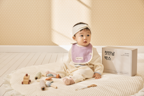 이랜드 키디키디, 드타미프로젝트 협업 '첫만남박스' 출시