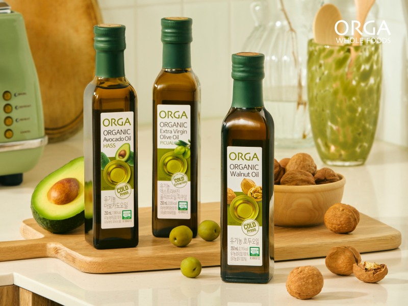 올가홀푸드, 저온 압착 방식 적용한 유기농 호두오일 출시
