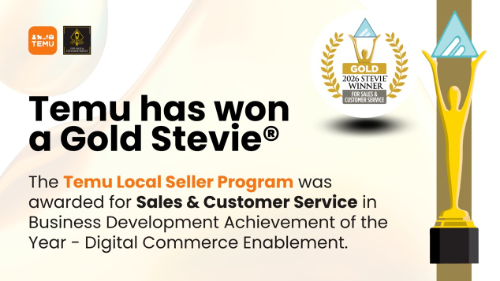 테무, ‘로컬 투 로컬’ 프로그램으로 스티비 어워드 금상 수상