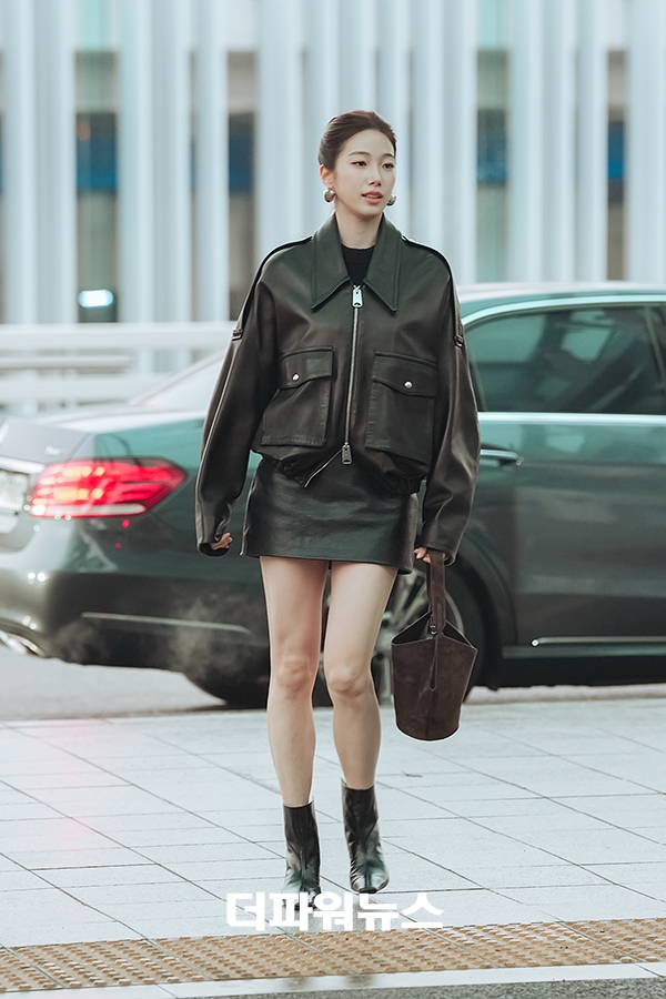 르세라핌 카즈하, 인천국제공항 출국