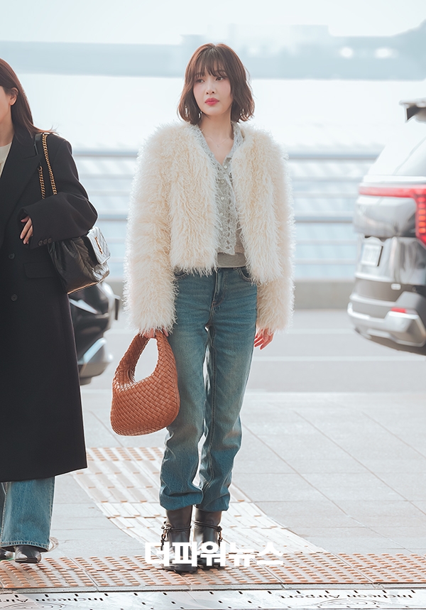레드벨벳 조이, 인천국제공항 출국