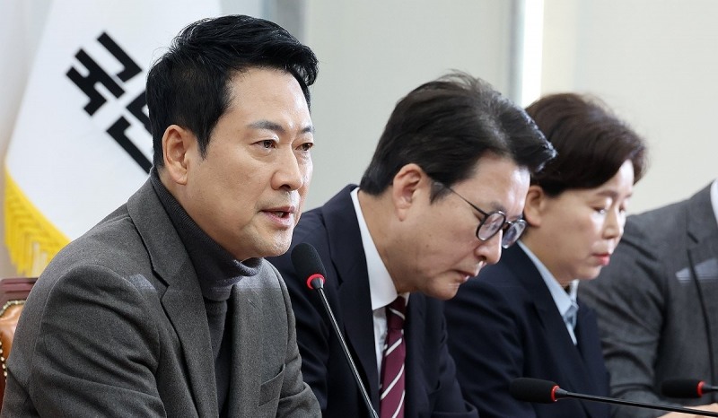 장동혁 대표, 최고위 모두발언(사진=연합뉴스)