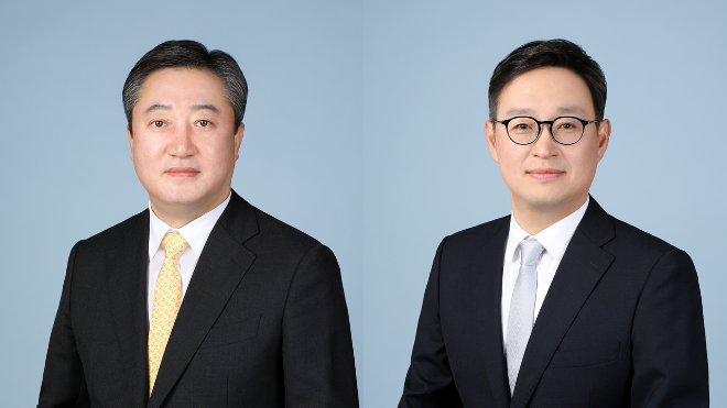 (왼쪽부터) 유진규 고문, 김승호 변호사. 사진=율촌