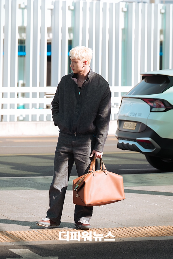 스트레이 키즈 방찬, 인천국제공항 출국