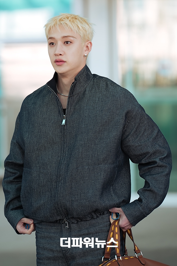 스트레이 키즈 방찬, 인천국제공항 출국
